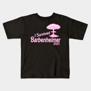 I Survived Barbenheimer 2023 LX-BH Kids T-Shirt